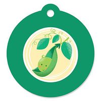 Sweet Pea in a Pod - Baby Shower or First Birthday Party Favor Gift Tags (Set of 20)
