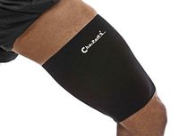 Cho-Pat Thigh Compression Sleeve - for Tight and Sore Hamstrings, IT Band Syndrome (ITBS), Hamstring Strain, Tight Quadriceps - Large (19.5"-20.5")
