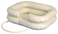 Original Tiga-Med Inflatable Shampoo Basin with Drain Hose for Washing Hair Portable by Tiga-Med