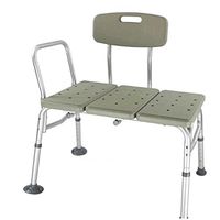 Shower Chair 10 Height Adjustable Bath tub Medical Shower Transfer Bench Bath