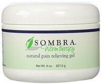 Sombra Warm Therapy Natural Pain Relieving Gel, 8 Ounce, 3 Count