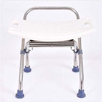 Bathroom Stool Bath Chair Shower Chair Seniors Maternity Folding Adjustable Height Thickened Non-Slip Elderly Pregnant Bath Tub Bench