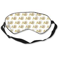 O-X_X-O French Horns Musical Instrument Sleep Mask Adjustable Sleep Eye Mask Lightweight and Comfortable Eye Cover Blindfold Eyeshade for Sleeping Travel Shift Work Naps Meditation & Night