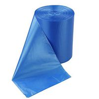 HOMMP 18 Gallon Large Kitchen Trash Bag, Blue Garbage Bag, 80 Counts
