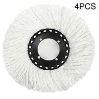 Jzenzero 360 Degree Spin Mop Heads Replacement Microfiber Bucket Home Cleaner Cleaning