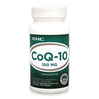 GNC COQ-10 100mg, 120 Softgels, Supports Heart Health