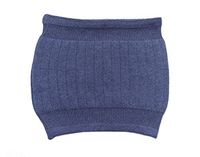 Flyusa Soft Elastic Cashmere Winter Warm Waist Support Stomach Warmer Band Waist Protector Belt for Men Women(Light Grey)