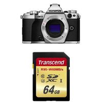 Olympus OM-D E-M5 Mark II (Silver) (Body Only) w/ Memory Card