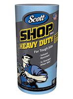 Scott Shop Towels Heavy Duty (32992), Blue Shop Towels for Solvents & Heavy-Duty Jobs, 60 Sheets / Roll, 720 Sheets / Case  (Pack of 12)