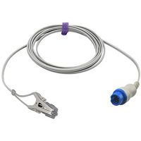 Compatible Biolight Veterinary Spo2 Sensor Animal Ear Tongue Clip 9.8 ft Connector