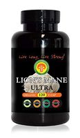Organic Lion's Mane Mushroom Extract 120 Capsules, Adult Strength, Memory, Concentration, Nootropic Brain Supplement, Immune System Booster, Nerve Health, Hericium Erinaceus