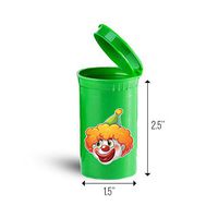 Clown Face First Aid Case Pill Container ID 6876G