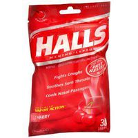 HALLS COUGH DROP CHERRY 30 EACH