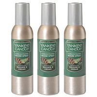 YANKEE CANDLE Concentrated Room Spray 3-Pack (Balsam and Cedar)