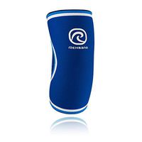 Rehband Blue Line Elbow Support - XLarge - 5mm Lightweight & Breathable Patented Anatomical Elbow Brace for Weightlifting - Workouts - Tennis Elbow -  Crossfit and More - 1 Sleeve