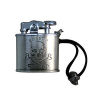 Ronson Standard Skull Crossbones R02 1000 Limited Stylish Design Made in Japan Oil Lighter