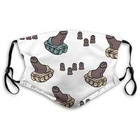 Penis Tank Tiny Dicks Sex War - Dark (Big) Anti Pollution Mask for Kids Women Man Comfort Dustproof Mouth Mask with Activated Carbon Filters PM2.5 Air Filter Masks Dust Breathing Masks (2Pcs Filters)