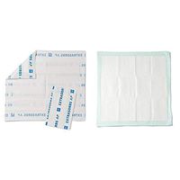 Medline Extrasorbs Drypad Underpads Air Permeable 30 x 36 inches (Pack of 25) + Heavy Absorbency Underpads, 36%22 x 36%22 Quilted Fluff and Polymer Disposable Underpad