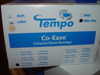 COHESIVE Elastic Bandages, 2 in X 5 YD, 36/Box,TEMPO Medical