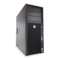 HP Z420 Workstation, 1x Xeon E5-2690 2.9GHz Eight Core Processor, 32GB DDR3 Memory, 1x 500GB Hard Drive, AMD Radeon HD 8350, DVD-RW, Windows 10 Professional 64-bit Installed