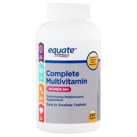 Equate Complete Multivitamin Women 50+, 200 Tablets