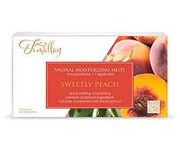 Femallay Organic Sweetly Peach Vaginal Moisturizing Suppository Melts – 14 Individually Sealed Suppositories + 1 applicator