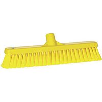 Vikan 31786 Fine Sweep Floor Broom Head, Polypropylene Block, 16-1/2" Bristle, Yellow