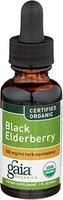 Gaia Herbs, Black Elderberry Extract Organic, 1 Fl Oz