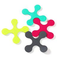 Snorda Anti Slip Bathtub Mat (6 inches Diameter) Free Combin Stickers for Shower, Bathtube, Bathroom, Kitchen - Bath Safety Pad