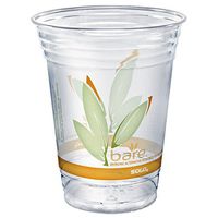 SOLO Cup Company, 50/Pack, RTP16BAREPK Bare Eco-Forward RPET Cold Cups, 16 oz, Clear