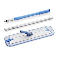 E-Cloth Collapsible Deep Clean Mop - European Microfiber Damp Mop with Sturdy Telescoping Handle