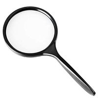 Magnifiers HLR 5 Times High-Definition Handheld Magnifying Glass, Reading Magnifying Glass, Crafts, Stationery, Office Supplies