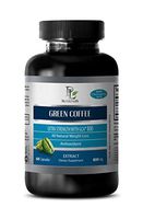 Blood Sugar Support Supplements - Green Coffee - Extra Strength with GCA 800MG - Green Coffee Bean Extract - 1 Bottle (60 Capsules)