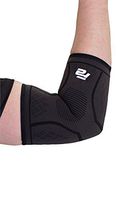 Fit Active Sports Elbow Arm Brace Compression Sleeve | Tendonitis, Epicondylitis, Golf, Tennis, Gym Recovery Support Band for Men and Women | Great for Pain Relief, Workout, Weight Lifting