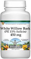 Extra Strength White Willow Bark (PE 15% Salicin) - 450 mg (100 Capsules, ZIN: 512919) - 2 Pack