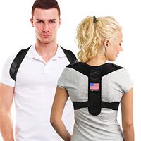 Posture Corrector for Men and Women, Adjustable Posture Brace and Upper Back Brace for Clavicle Support, Discreet Back Brace for Upper Back Pain Relief