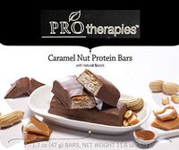 Protein Bar - Low Carb High-Protein Weight Loss Snack Bar for Healthy Diets, Caramel Crunch, 7 Count