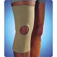 Knee Sleeve Neoprene Open Patella Beige Extra Large
