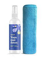 ASUTRA Organic Yoga Mat Cleaner (Fresh & Unscented), 4 fl oz | Safe for All Mats & No Slippery Residue | Cleans, Restores, Refreshes | Comes w/Microfiber Cleaning Towel