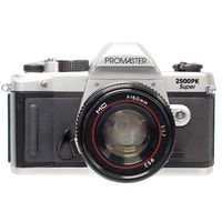 Promaster 2500PK Super SLR Camera with 50mm 1.7 Lens
