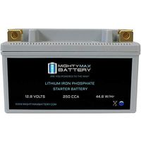Mighty Max Battery YTX12A-BS Lithium Replaces Triumph 865 Bonneville, T100, SE, FI 11-16 Brand Product