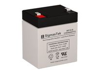 CP1240L 12 Volt 5 AmpH SLA Replacement Battery with F1 Terminal