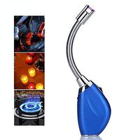 AIMCAE Arc Lighter USB Rechargeable Candle Lighter Outdoor Barbecue Camping Windproof Flameless Electric Lighter,D