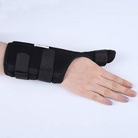 UUK Thumb Splint and Wrist Support Brace - Best for Chronic Rsi & Cts Pain Relief, Arthritis, De Quervain's Tenosynovitis & Carpal Tunnel/Spica Splint, Fits Right and Left Hand,Left,S