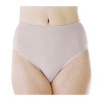 Wearever 1-Pack Women's Beige Smooth and Silky Seamless High Leg - Light Abosrbency (0.25 Cup) - Incontinence Panties M/L (Fits Hip Sizes: 38-41")