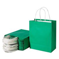 Paper Gift Bags,Kraft Paper Shopping Bags,Party Bags,Merchandise Bag, Kraft Bags, Retail Bags,Paper Bags with Handles 50Pcs/200Pcs