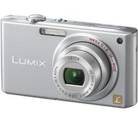 Panasonic Lumix DMC-FX33S 8.1MP Digital Camera with 3.6x Wide Angle MEGA Optical Image Stabilized Zoom (Silver)