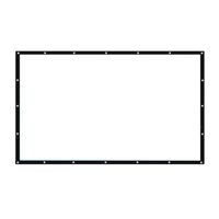 Projection Screen Projector Screen Portable 16:9 White Conference Party