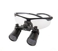 SoHome Surgical Loupes Magnifying Glass Dental Binocular Glass 4.0X-R Metal Frame