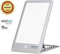 Boston Tech WE-113 - High Luminosity Portable Daylight Therapy Lamp, 15.000 Lux of Bright White Full Spectrum Light with 3 Diferent Intensity Levels and UV Free. LED Technology.